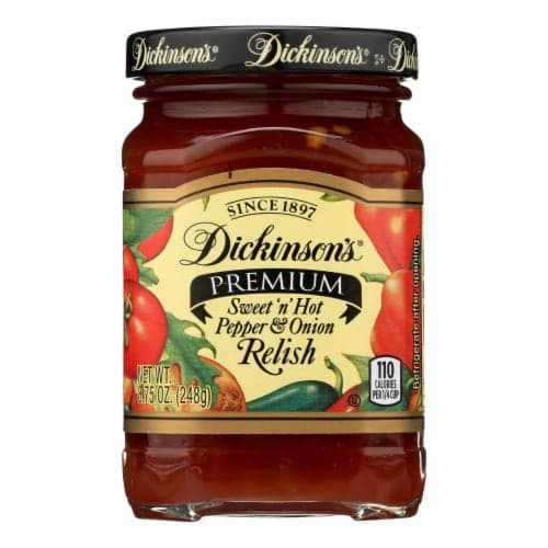 Dickinson'S Sweet 'N' Hot Pepper & Onion Relish