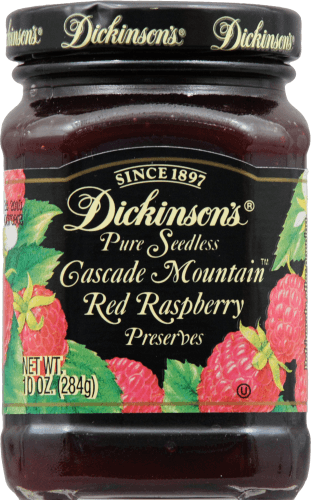 Dickinson'S Seedless Red Raspberry Preserves