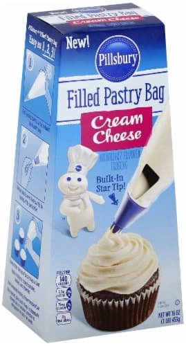 Pillsbury, Pastry Bag, Filled, Cream Cheese