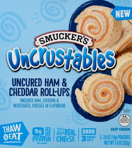 Is it Honey Free? Smucker Smuckers Uncrustables Ham And Cheddar Roll Ups