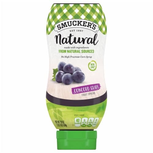 Smucker'S Natural Squeeze Concord Grape Jelly