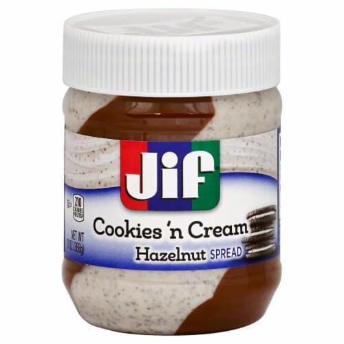Jif Hazelnut Spread Cookies 'N Cream