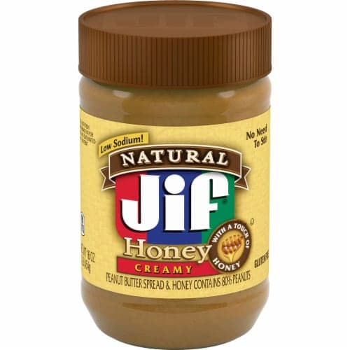 Jif Natural Peanut Butter Honey Creamy