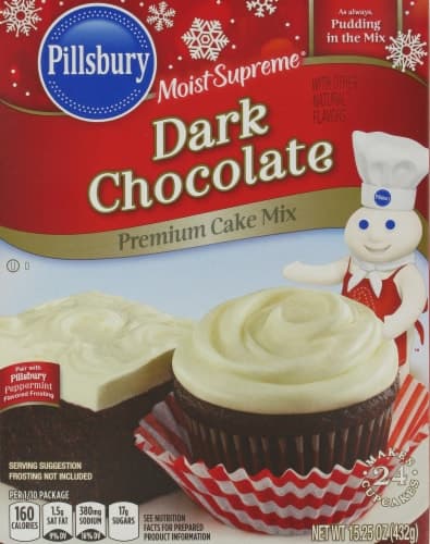 Pillsbury Premium Cake Mix Dark Chocolate