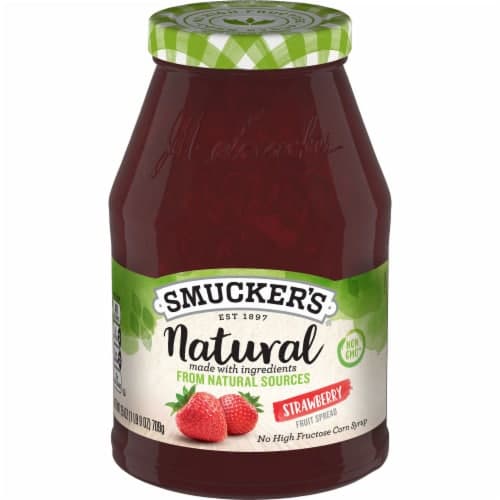 Smuckers Naturals Strawberry Spread