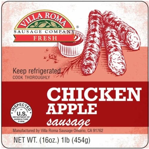 Villa Roma Fresh Chicken Apple Sausage