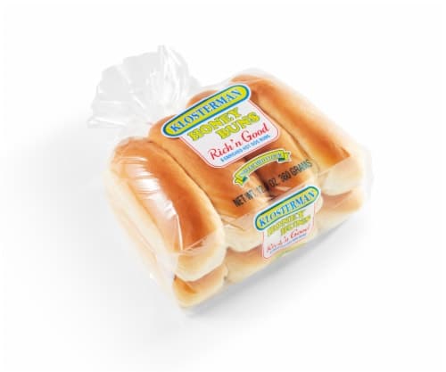 Klosterman Rich 'N Good Honey Hot Dog Buns