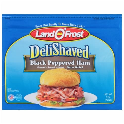 Land O' Frost Deli Shaved Black Peppered Ham