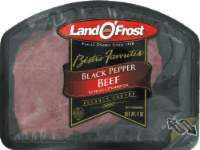 Land O'Frost Bistro Favorites Black Pepper Beef. Tray