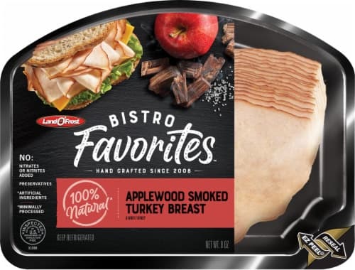 Land O Frost Bistro Favorites Turkey Breast Small Batch Applewood Smoked