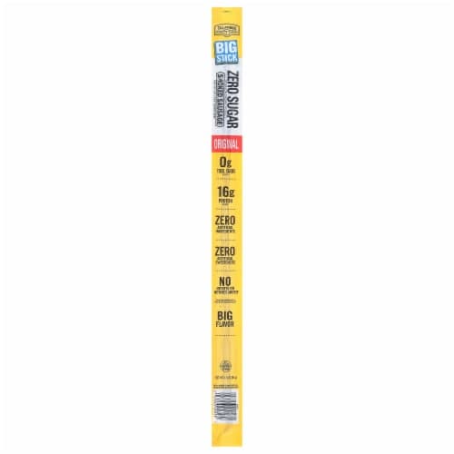 Tillamook Big Stick Zero Sugar Original Smoked Sausage