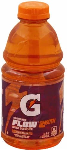 Gatorade Flow Thirst Quencher, Smooth Finish, Citrus Crash