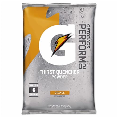Gatorade Original Powdered Drink Mix, Orange, Packets, 14/Carton Qua0