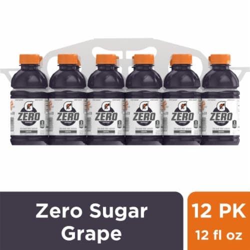 Gatorade Zero Sugar Purple Grape Sports Drink Multipack Bottles