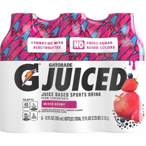 Gatorade Sports Drink, Juice Based, Mixed Berry
