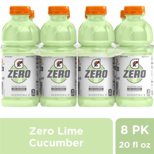 Gatorade Zero Zero Sugar Thirst Quencher Lime Cucumber Oz Bottles