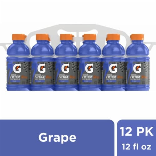 Gatorade Fierce Purple Grape Sports Drink Multipack Bottles