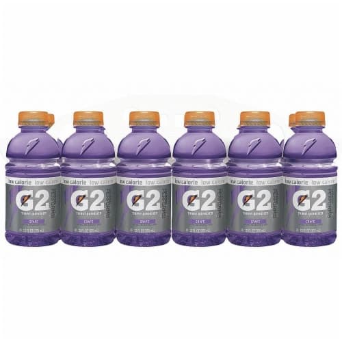Gatorade G2 Lower Sugar Purple Grape Sports Drinks Mini Multipack Bottles