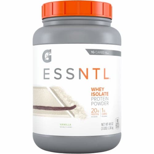 Gatorade Essntl Vanilla Whey Isolate Protein Powder