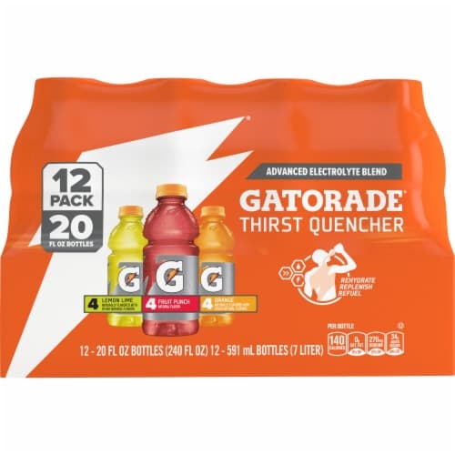 Gatorade Thirst Quencher Electrolyte Enhanced Sports Drinks Variety