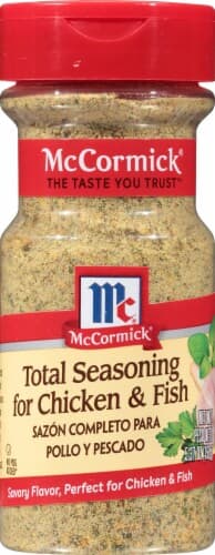 Mccormick Total Seasoning For Chicken & Fish. Shaker