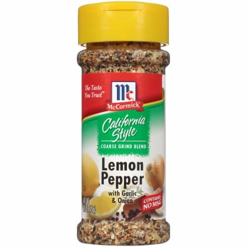 Mccormick California Style Coarse Grind Blend Lemon & Pepper With Garlic And Onion