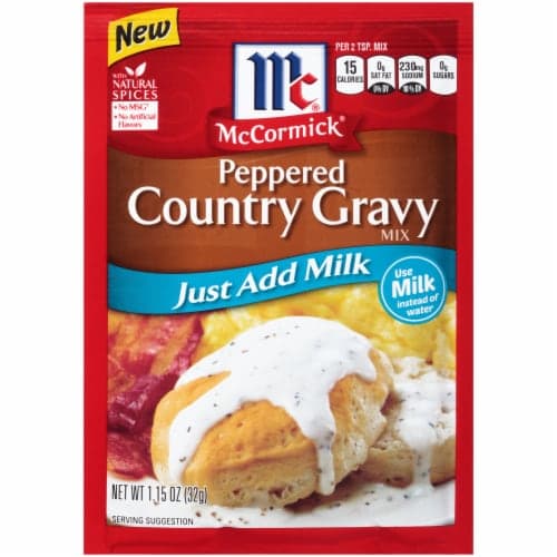 Mccormick Gravy Mix, Country, Peppered