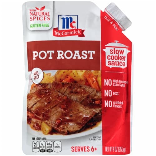 Mccormick Slow Cooker Pot Roast Slow Cooker Sauce With Caramelized Onion & Cracked Black Pepper