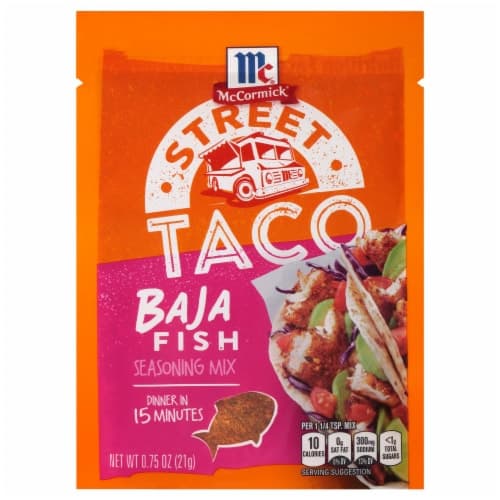 Mccormick Seasoning Mix, Baja Fish