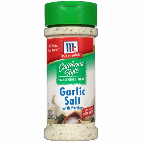 Mccormick California Style Garlic Salt With Parsley Coarse Grind Blend