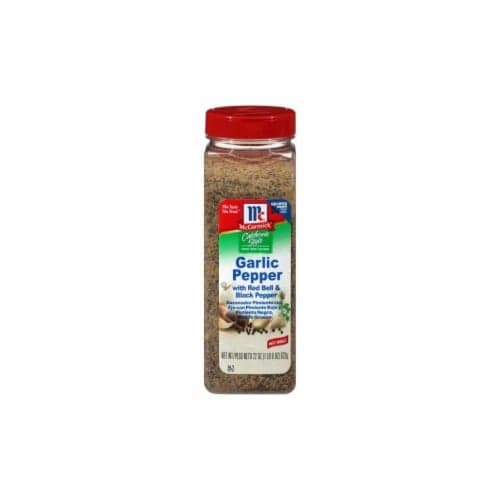 Mccormick Garlic Pepper California Style No Msg
