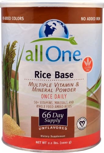 All One Nutritech Rice Base Multiple Vitamin And Mineral Powder