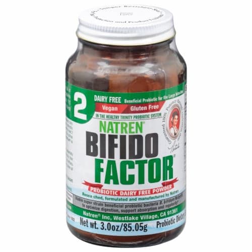 Natren Bifido Factor 2 Probiotic Dairy Free Powder