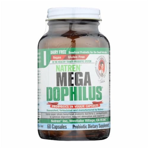 Natren Healthy Trinity System Mega Dophilus, 1, Capsules