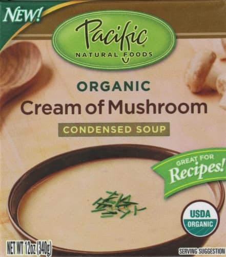 Pacific Soup, Condensed, Organic, Cream Of Mushroom