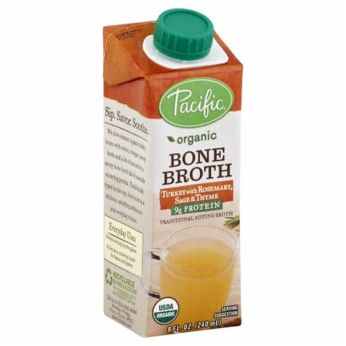 Pacific Bone Broth, Turkey With Rosemary, Sage & Thyme