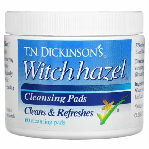Tn Dickinsons Cleansing Pads, Witch Hazel