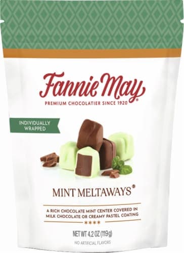 Fannie May Mint Meltaways Chocolate