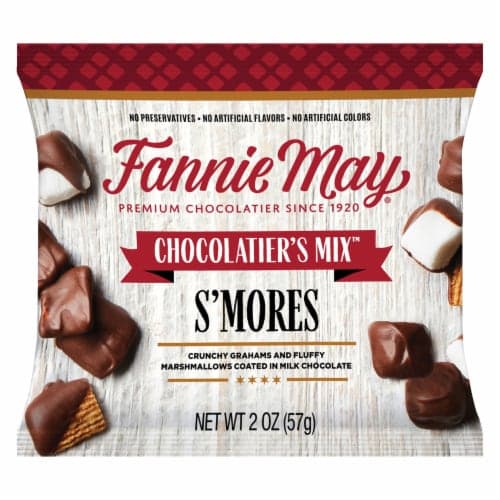 Fannie May Milk Chocolate Candy S'Mores Snack Mix