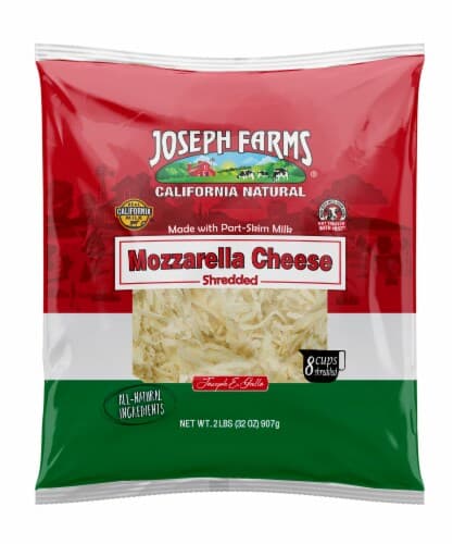 Joseph Farms California Mozzarella Shredded Cheese