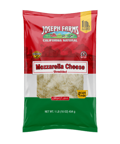 Joseph Farms Mozzarella Shredded Cheese