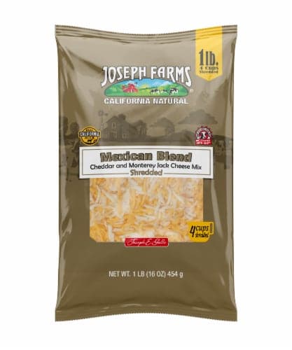 Joseph Farms Mexican Blend Shredded Cheese
