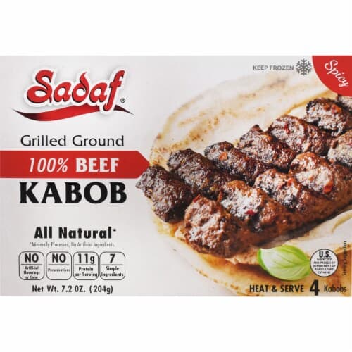 Sadaf 100% Beef Kabobs