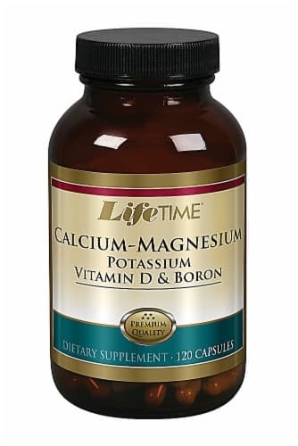 Lifetime Calcium-Magnesuim Potassium Vitamin D And Boron Capsules