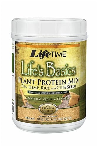 Lifetime'S Lifes Basics Vanilla Plant Protein Mix