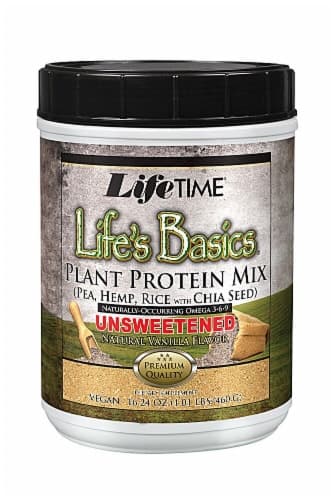 Lifetime'S Life Basics Unsweetened Plant Protein Mix