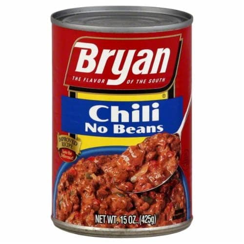 Bryan Chili, No Beans