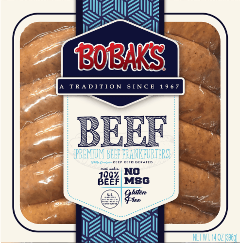 Bobak'S Premium Pure Beef Franks