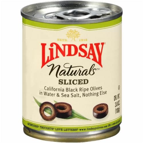 Lindsay Naturals Olives, Smooth & Nutty, Sliced