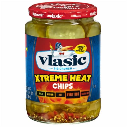 Vlasic Xtreme Heat Very Hot Pickle Chips